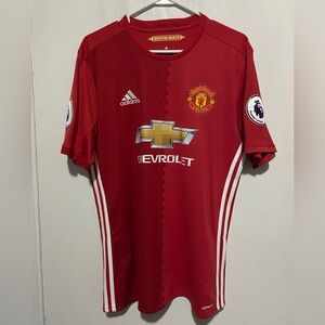 Adidas Football Soccer Manchester United 2016/17 Home Jersey Men’s Large